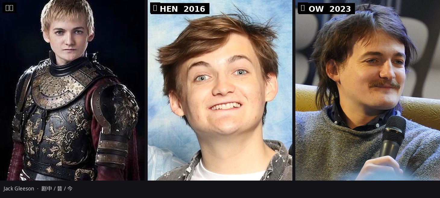 乔佛里 / Jack Gleeson：剧中、昔、今