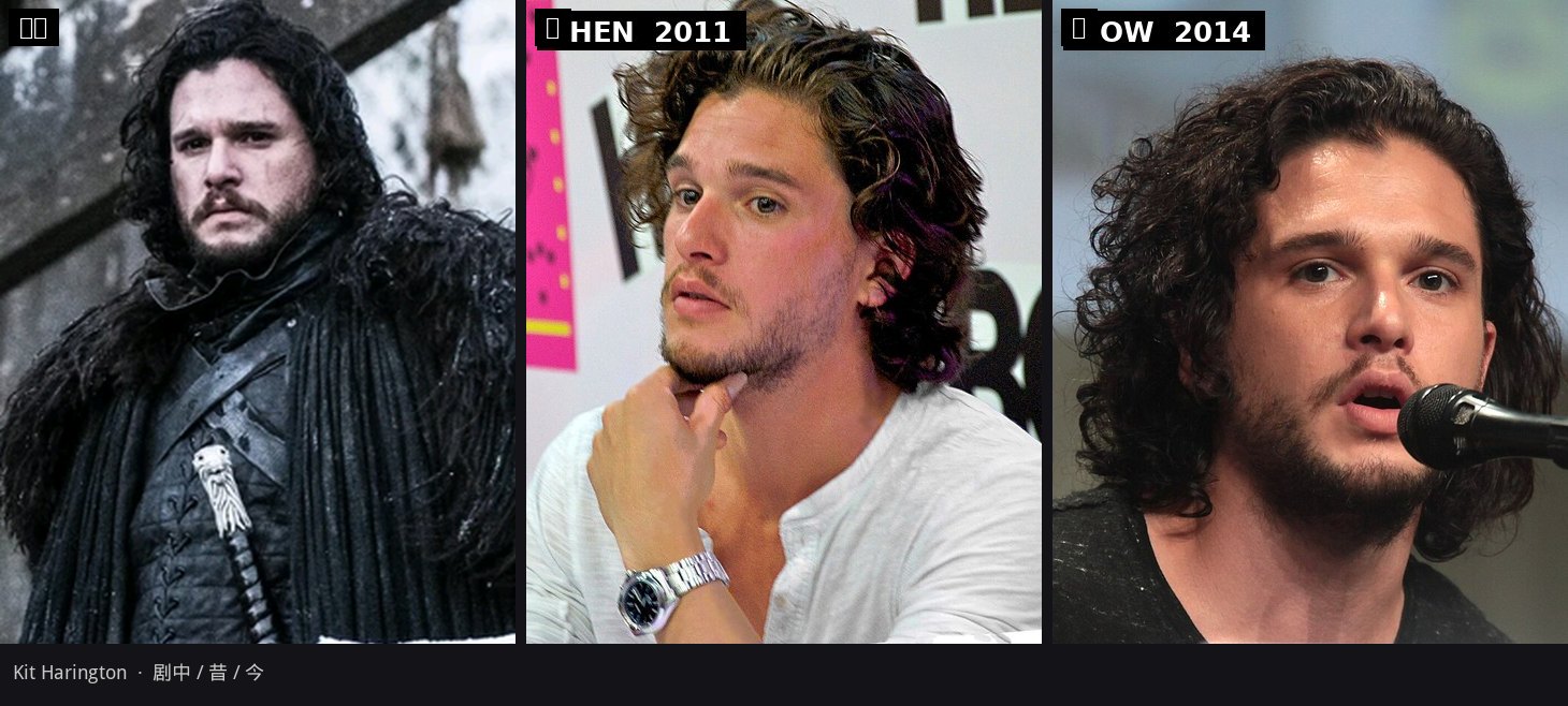 琼恩·雪诺 / Kit Harington：剧中、昔、今
